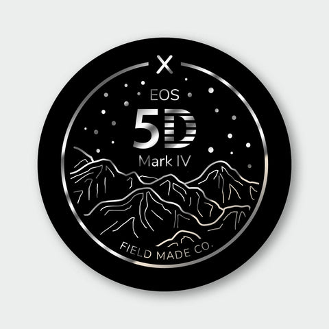 Camera Indicator for Canon EF - Silver Foil