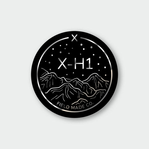 Camera Indicator for Fujifilm XF - Silver Foil