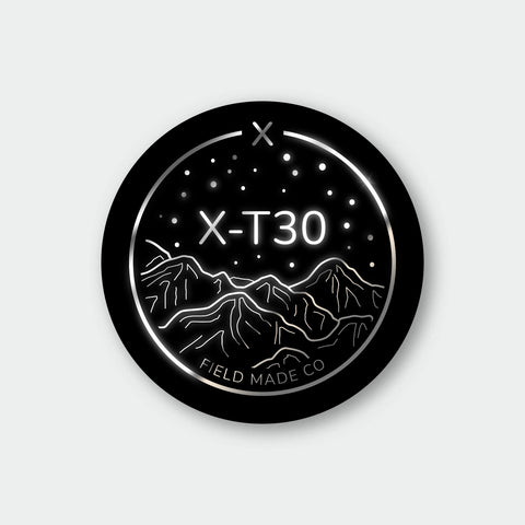 Camera Indicator for Fujifilm XF - Silver Foil