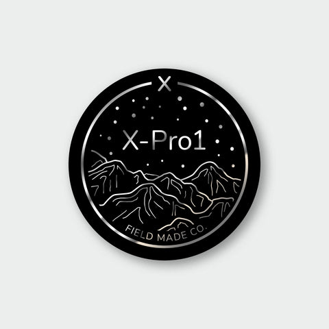 Camera Indicator for Fujifilm XF - Silver Foil
