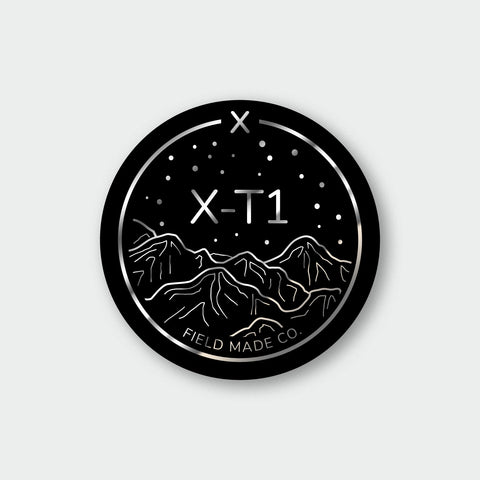 Camera Indicator for Fujifilm XF - Silver Foil