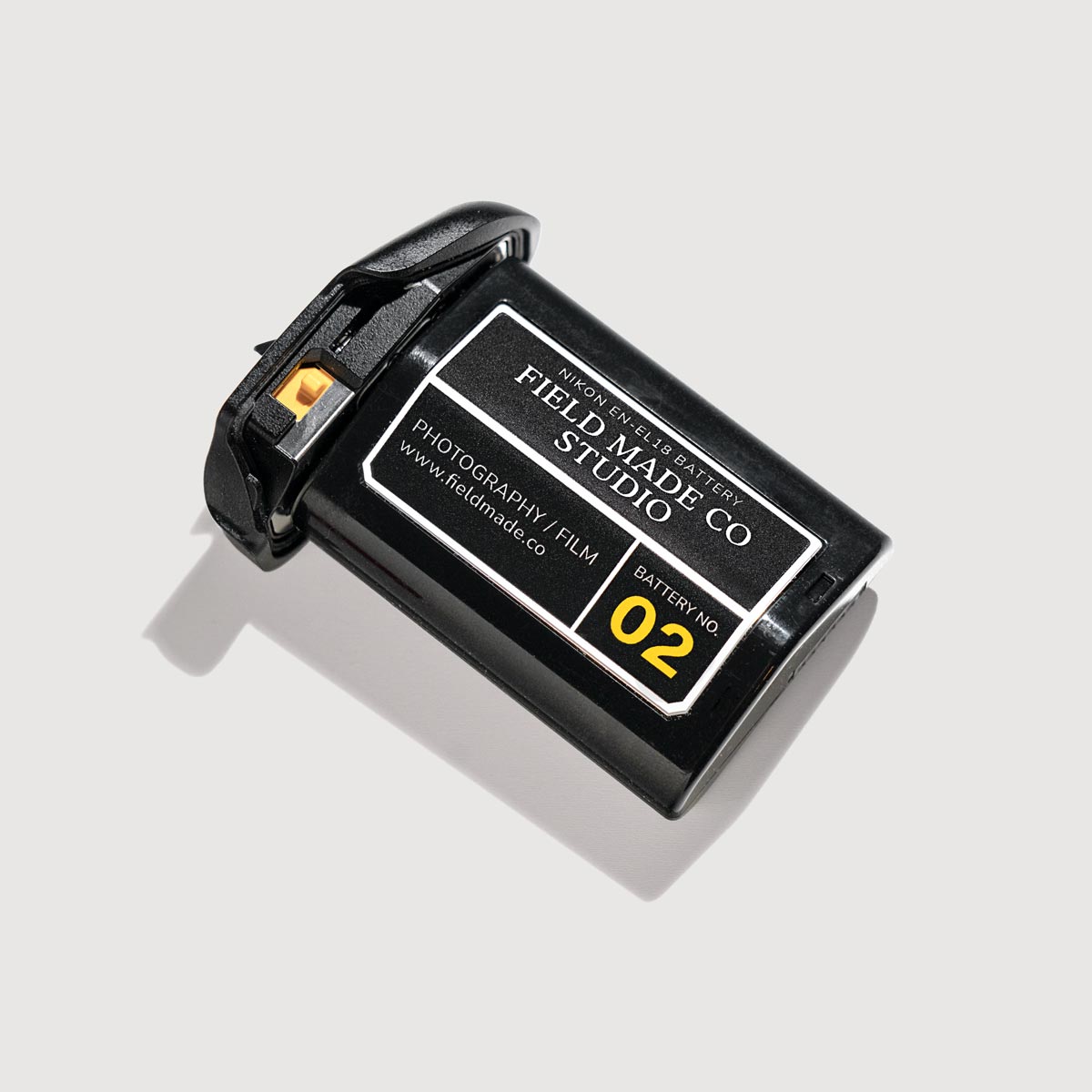Custom Nikon EN-EL18 Battery Labels | ID System | Field Made Co