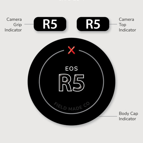 Camera Indicator for Canon RF - Gloss