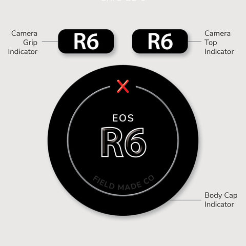 Camera Indicator for Canon RF - Gloss