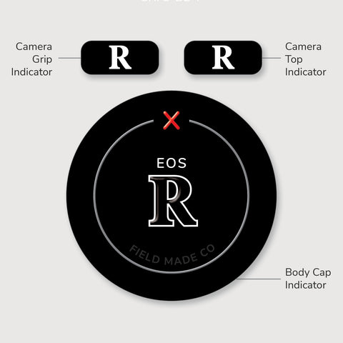Camera Indicator for Canon RF - Gloss