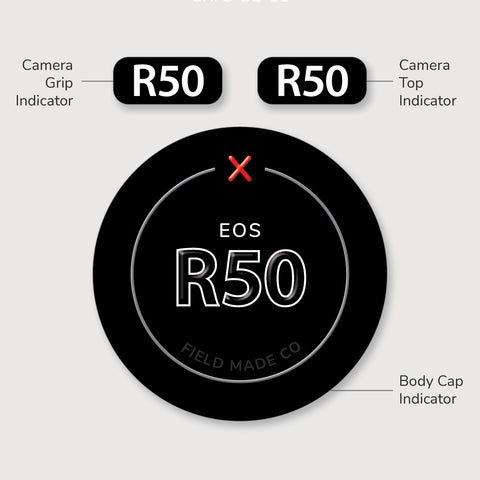 Camera Indicator for Canon RF - Gloss