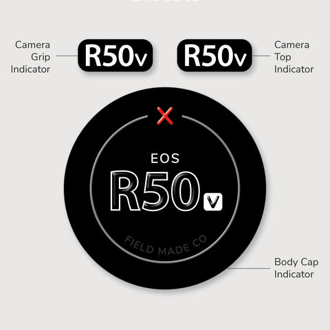 Camera Indicator for Canon RF - Gloss