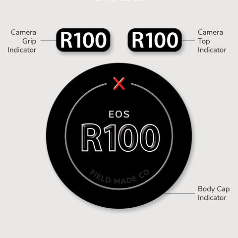 Camera Indicator for Canon RF - Gloss