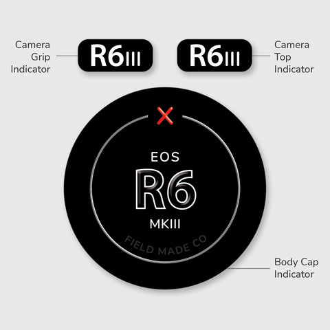 Camera Indicator for Canon RF - Gloss
