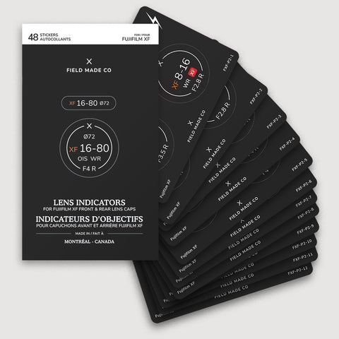 Lens Indicator Pack for Fujifilm XF