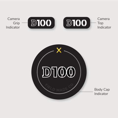 Camera Indicator for Nikon F - Gloss