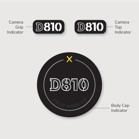 Camera Indicator for Nikon F - Gloss