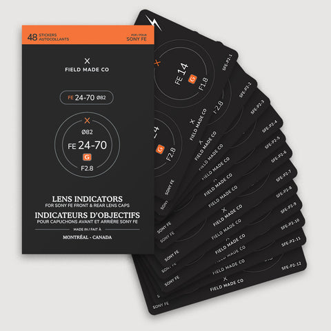 Lens Indicator Pack for Sony FE