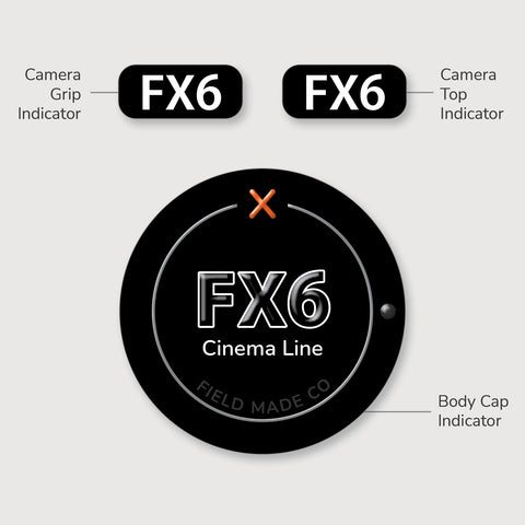 Camera Indicator for Sony Cinema - Gloss