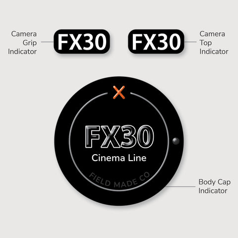 Camera Indicator for Sony Cinema - Gloss