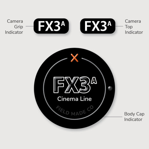 Camera Indicator for Sony Cinema - Gloss