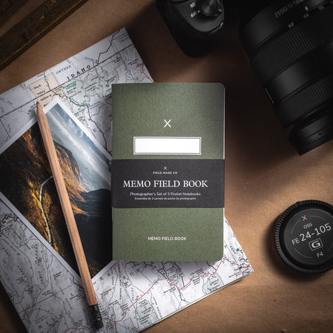 Memo Field Book 3-pack