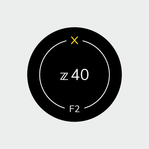 Pro Lens Indicator Sticker for Nikon Z - Single